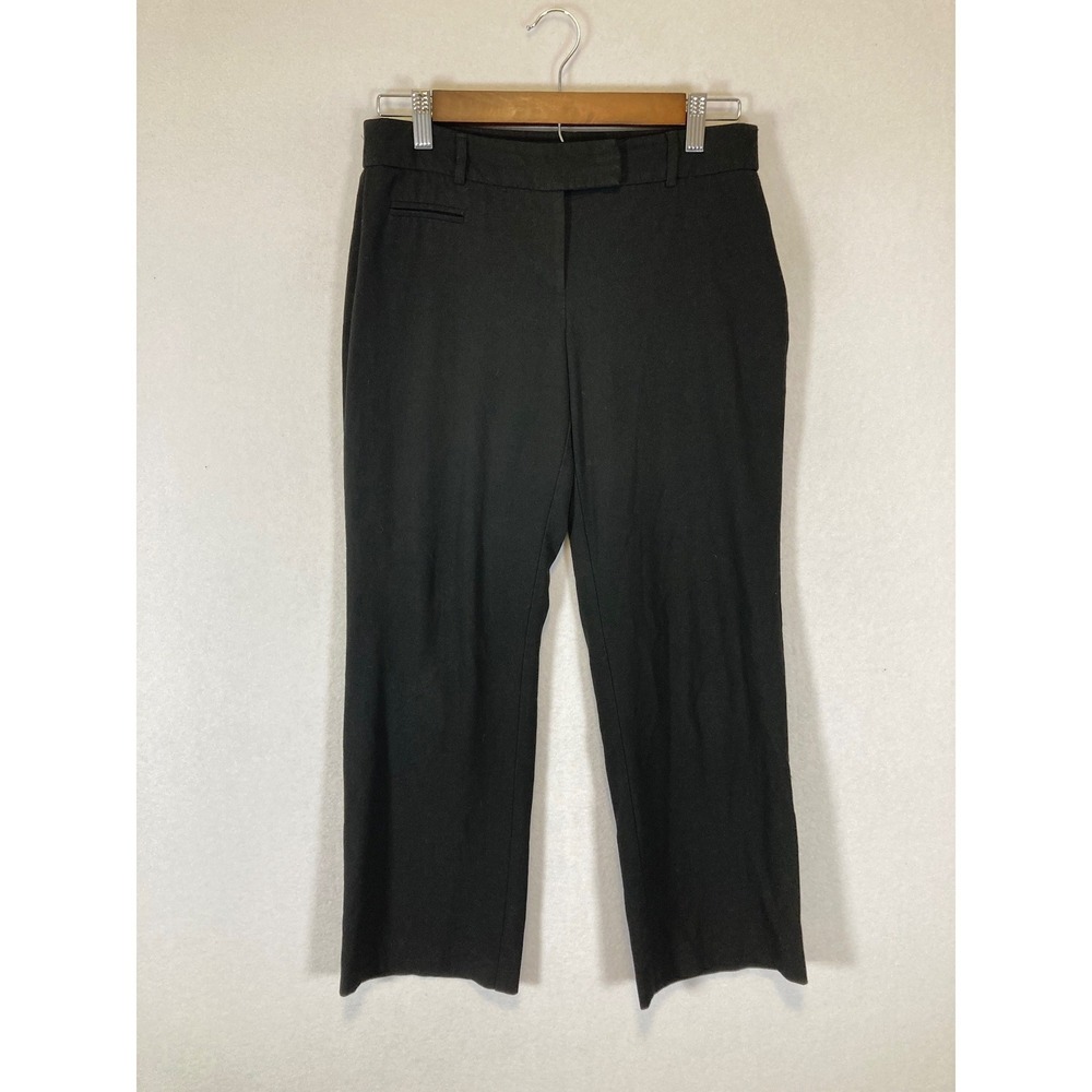 Professional JM Collection Petite 2PS Black Straight Leg Stretch Work Trousers